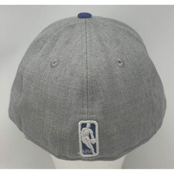 New Era Philadelphia 76ers 59Fifty Fitted Hat Men’s 7 1/2 Gray Blue NBA Bball - Picture 4 of 9